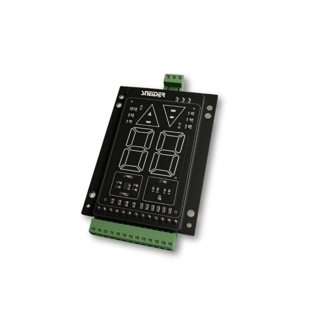 7 Segment Kat Butonyeri Göstergesi