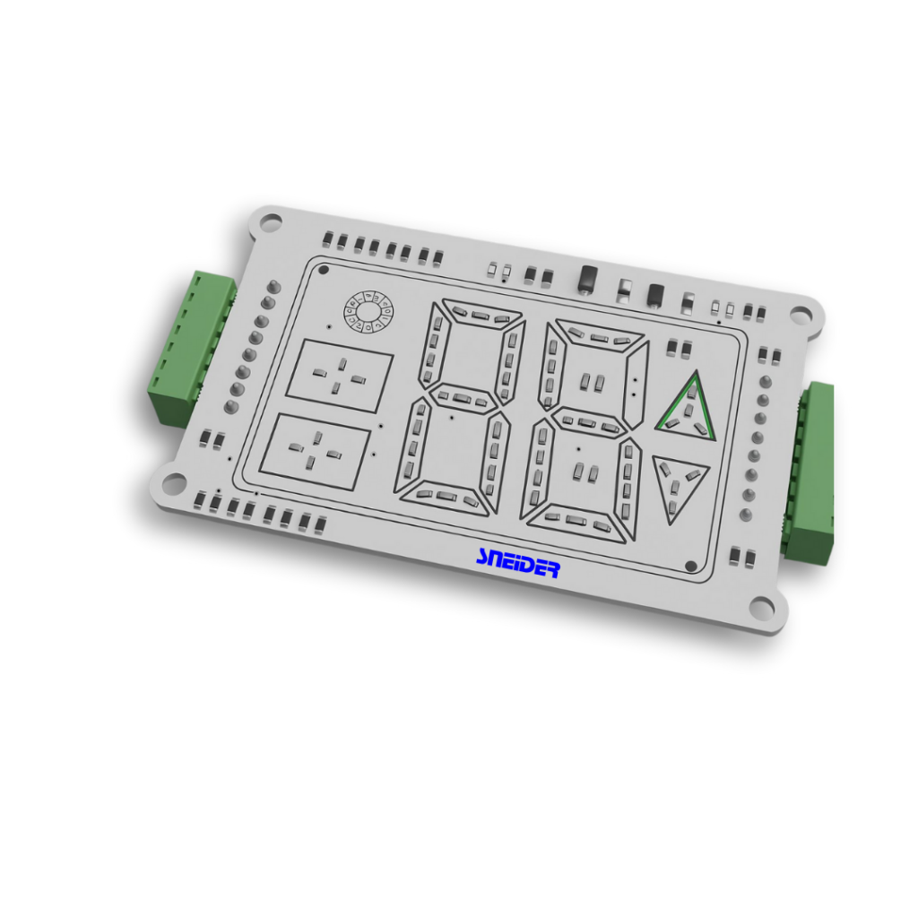 7 Segment Kabin Butonyeri Göstergesi